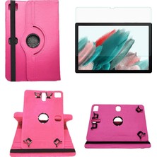 Corcishop Vestel V Tab Pro 7.85 360°DÖNERLI Unıversal Tablet Kılıfı + Ekran Koruyucu