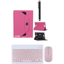 Corcishop Xiaomi Pad 7 Pro 11.2 Kılıf Universal Standlı + Bluetooth Klavye Mouse Set +  Kalem