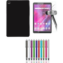 Corcishop Samsung Galaxy Tab A (2019) SM-T297 Silikon Tablet Kılıfı + Nano Ekran Koruyucu + Kalem