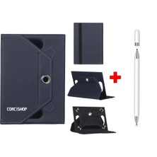 Corcishop Xiaomi Pad 6 Uyumlu Kılıf Universal Standlı + Dokunmatik Tablet Kalem Stylus