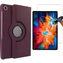 Corcishop Lenovo Tab TB311FU ZAEK0030TR Uyumlu 360° Dönerli Tablet Kılıfı + Ekran Koruyucu