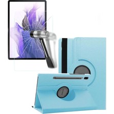 Corcishop Samsung Galaxy Tab S6 SM-T860 10.5 Inç Kılıf + Ekran Koruyucu