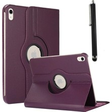 Corcishop Ipad 10.9" 2022 Uyumlu 360° Dönerli Tablet Kılıfı + Kalem