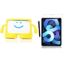 Corcishop Apple Ipad Air 4 10.9" A2316 A2324 A2325 Kılıf Karakter Ibuy Silikon Kılıf + Ekran Koruyucu