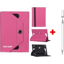 Corcishop Xiaomi Pad 7 Pro 11.2 Uyumlu Kılıf Universal Standlı + Dokunmatik Tablet Kalem Stylus