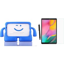 Corcishop Samsung Galaxy Tab A8 10.5" X200 Kılıf Karakter Ibuy Silikon Kılıf + Ekran Koruyucu