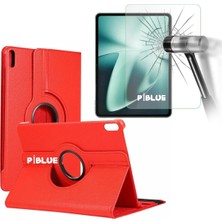 Corcishop Honor Pad 8 12inç (HEY-W09) Modeli Ile Uyumlu 360° Dönerli Tablet Kılıfı + Ekran Koruyucu