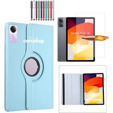 Corcishop Xiaomi Redmi Pad Se 11 Inç Modeli Uyumlu 360° Dönerli Tablet Kılıfı 3lü Set