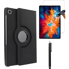Corcishop Samsung Galaxy Tab A9+Plus X210 X215 X217 Uyumlu 360° Dönerli Tablet Kılıfı 3lü Set