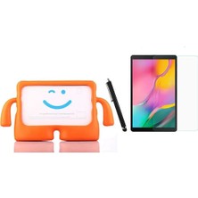 Corcishop Samsung Galaxy Tab 3 Lite SM-T110 SM-T113 7'' Kılıf Karakter Ibuy Silikon Kılıf + Ekran Koruyucu