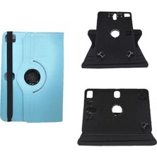 Corcishop Fluo Techno 360°DÖNERLI Unıversal Tablet Kılıfı + Ekran Koruyucu Uyumlu