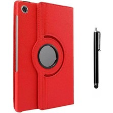 Corcishop Lenovo Tab M10 TB-X306F ZA6W0026TR Uyumlu 360° Dönerli Tablet Kılıfı + Kalem