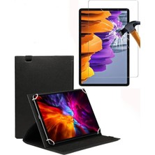 Corcishop Casper Vıa S7 Üniversal 360 Standlı Kılıf + Ekran Koruyucu