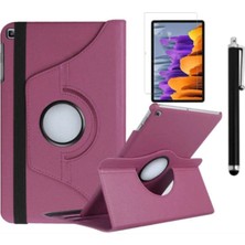 Corcishop Samsung Galaxy Tab A T510 T515 T517 Uyumlu Dönebilen Standlı Tablet Kılıfı + Ekran Koruyucu + Kalem
