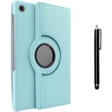 Corcishop Samsung Galaxy Tab A9+Plus X210 X215 X217 Uyumlu 360° Dönerli Tablet Kılıfı + Kalem