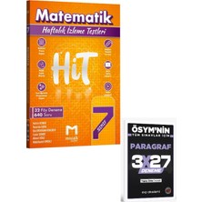 Anla Kazan Yayınları Mozaik 2027  7. Sınıf Matematik Hit 32 Deneme+ Evp Akademi Paragraf