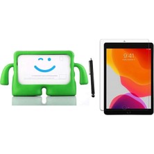 Corcishop Apple Ipad Mini 5 Kılıf 2019 A2133 - A2124 - A2125 - A2126 Karakter Ibuy Silikon Kılıf+Ekran Koruyuc