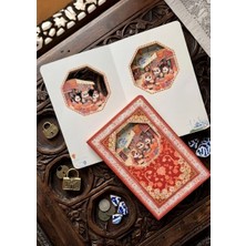 Senacacollection 3D Katmanlı Illüstrasyon Sanat Tasarımlı Noktalı Defter 60 Yaprak 20,5X13,5CM