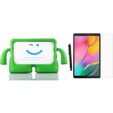 Corcishop Samsung Galaxy Tab 3 Lite SM-T110 SM-T113 7'' Kılıf Karakter Ibuy Silikon Kılıf + Ekran Koruyucu