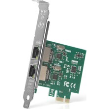 Dark Pcı-E 10/100/1000 2x Gigabit Ethernet Ağ Kartı (Low Profile Bağlantı Kiti Dahil)(Dk-Nt-Peglanx2)