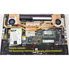 Bilbor Bilgisayar Msı GE75 Raider, GE75 8se, GE75 9sf, Notebook Fan / Sağ