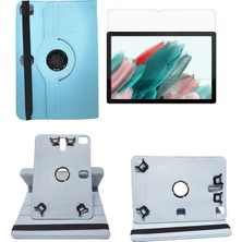 Corcishop Tab 2 Gt 5110 Uyumlu 360°DÖNERLI Unıversal Tablet Kılıfı Ekran Koruyucu