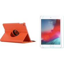 Corcishop Ipad Mini 4 Kılıf A1538 A1550 360° Dönerli Standlı Uyku Modlu Standlı Kılıf Ekran Koruyucu