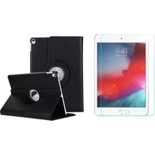 Corcishop Ipad 9. Nesil 10.2" Inç Uyumlu A2602 A2603 A2604 360° Dönerli Standlı Kılıf Ekran Koruyucu