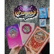 Senacacollection 3D Katmanlı Illüstrasyon Sanat Tasarımlı Noktalı Defter 60 Yaprak 20,5X13,5CM