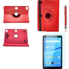 Corcishop Lenovo Tab X104 E-10 Uyumlu Kılıf 360° Dönerli Unıversal Standlı Kılıf + Nano Ekran Koruyucu + Kalem