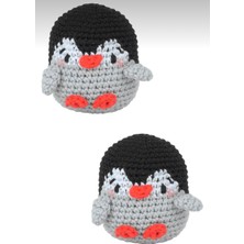 Bijutakı Amigurumi Penguen Örgü Kiti Setli Ürün