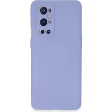 Newface One Plus 9 Pro Kılıf Nano Içi Kadife Silikon - Mavi