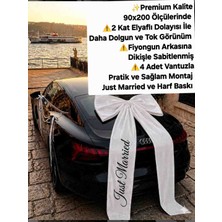 Mutlu Başlangıçlar Gelin Araba Süsleme Fiyongu