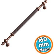 Nzb Mobilya Mutfak Çekmece Dolap Dolabı Kulpu Kulbu Kulpları Eskitme Antik Bakır Metal 160 mm