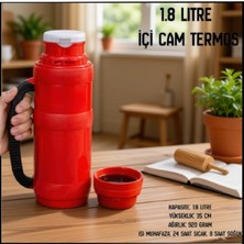 Igloo Uyguna-Yakala Kırmızı 1.8 Lt Içi Cam TERMOS-ERM.248