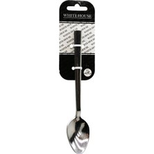 Varsoph 6 Parça Eko Çubuk Sade Metal Tatlı Kaşık 2mm (5468)