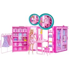 Barbie'nin Rüya Gardırobu ve Bebek Oyun Seti HXD58