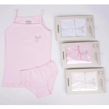 Katamino Tatlım Kız Ip Askılı Atlet Slip Takım K128622 Asorti