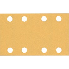Happy Trend Professional 10X Expert C470 Zımpara Kağıtları 8 Delikli (Boyalı Ahşap, Sert Ahşap, 80X133 Mm, Kum Kalınlığı 120, Aksesuar Titreşimli Zımpara Makinesi)