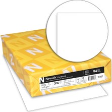 Neenah 91437 Kartvizit Karton Kağıdı 216 x 279 Mm, 100LB/163 Gsm, Beyaz, 94 Parlaklık (300 Yapra