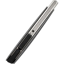 Happy Trend 9mm Karbon Çelik Bıçaklı Pratik Mini Maket Bıçağı Ince Falçata