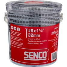 Happy Trend Auto-Feed Drywall To Wood Screw, 1.25-In., #6 Shank, 1,000-CT. -06A125P