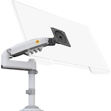 Happy Trend Bayou Nb H100 Ergonomic 17"-32" Amortisörlü 2-9 kg Monitör Standı (Beyaz)