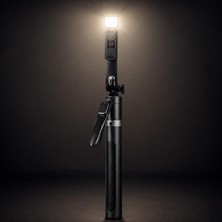 Happy Trend Bluetooth Selfie Çubuğu Tripod Kablosuz Kumandalı Telefon Standı Dikey Çekim Destekli Canlı Yayın Vlog Video Fotoğraf Çekim Aparatı | NP-Z3S