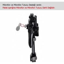Happy Trend 2 Metre Tripod Selfie Çubuğu Bluetooth Kumandalı 360° Dönebilen Telefon Kamera Standı Cold Shoe Mikrofon Işık Destekli Katlanabilir Vlog Canlı Yayın Tripodu | Np-Z5