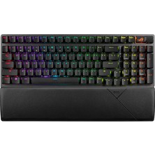 Happy Trend Rog Strix Scope Iı 96 Kablosuz Oyun Klavyesi, Üç Modlu Bağlantı, Şok Emici Köpük ve Anahtar Pedleri, Rog Nx Kar Anahtarı Ön Sıcak Değişim