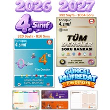 Tonguç Akademi 4. Sınıf 0 Dan 4 E Konu Anlatımı Soru Bankası - Tüm Dersler Soru Bankası Set 2 Kitap Hediyeli