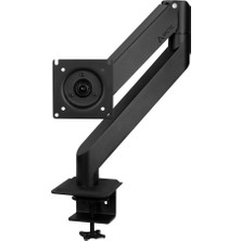 Happy Trend X1-3d - Monitör Için Gaz Kaldırma Kollu Monitör Kolu, 40 Inç/43 Inç Ultra Geniş, 10 kg / 22 Ibs Için Monitör Tutucu, Kablo Yönetimi, Eğilebilir, Döndürülebilir, Yüksekliği Ayarlanabilir - Siyah