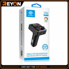 Teknotok Arbaks ARB-621 48W PD30W Qc3.0 Bluetooth Araç Fm Transmitter
