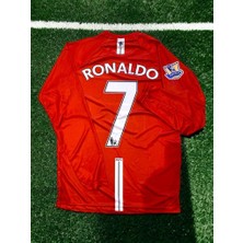 North Babıl Nostaljik 2008 Manchester United Uzun Kollu Forma
